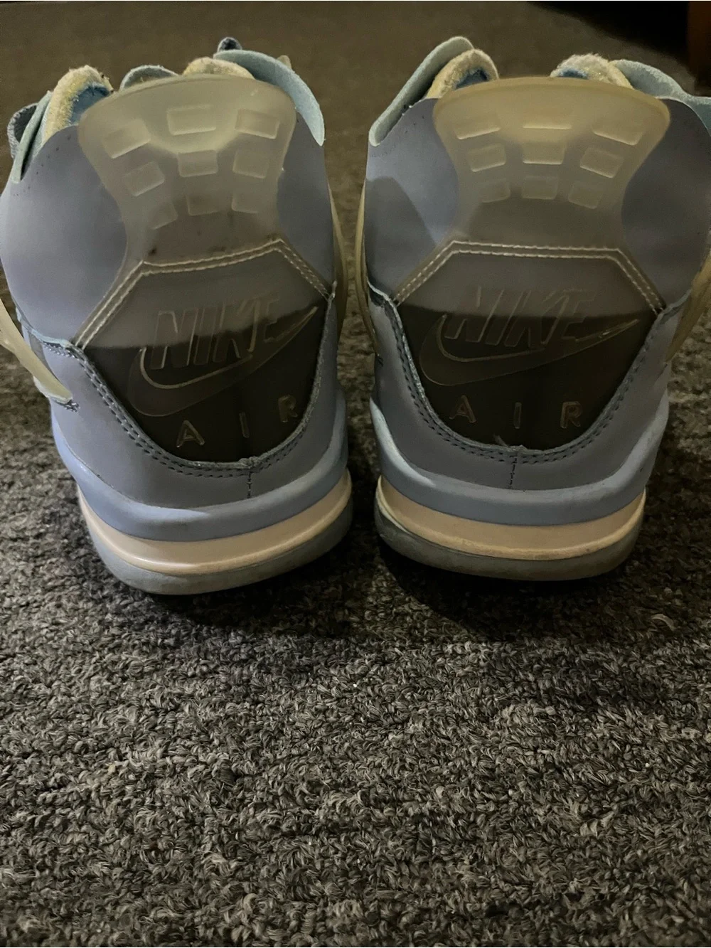 Air Jordan Light Blue Athletic Sneakers - Air Style